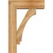 Ekena Millwork Imperial Block Rough Sawn Bracket w/ Offset Brace, Western Red Cedar, 8"W x 26"D x 38"H BKT0806X26X38IMP05RWR - alternate 3